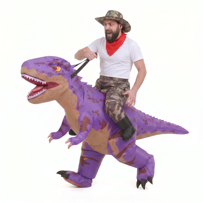 Funny Camo purple T-Rex Inflat - огляд і ціна Costumes