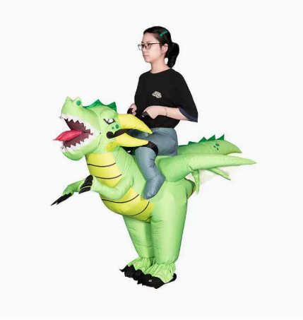 1 pcs Halloween Inflatable Dra - огляд і ціна Inflatable Dinosaur Costume Adult