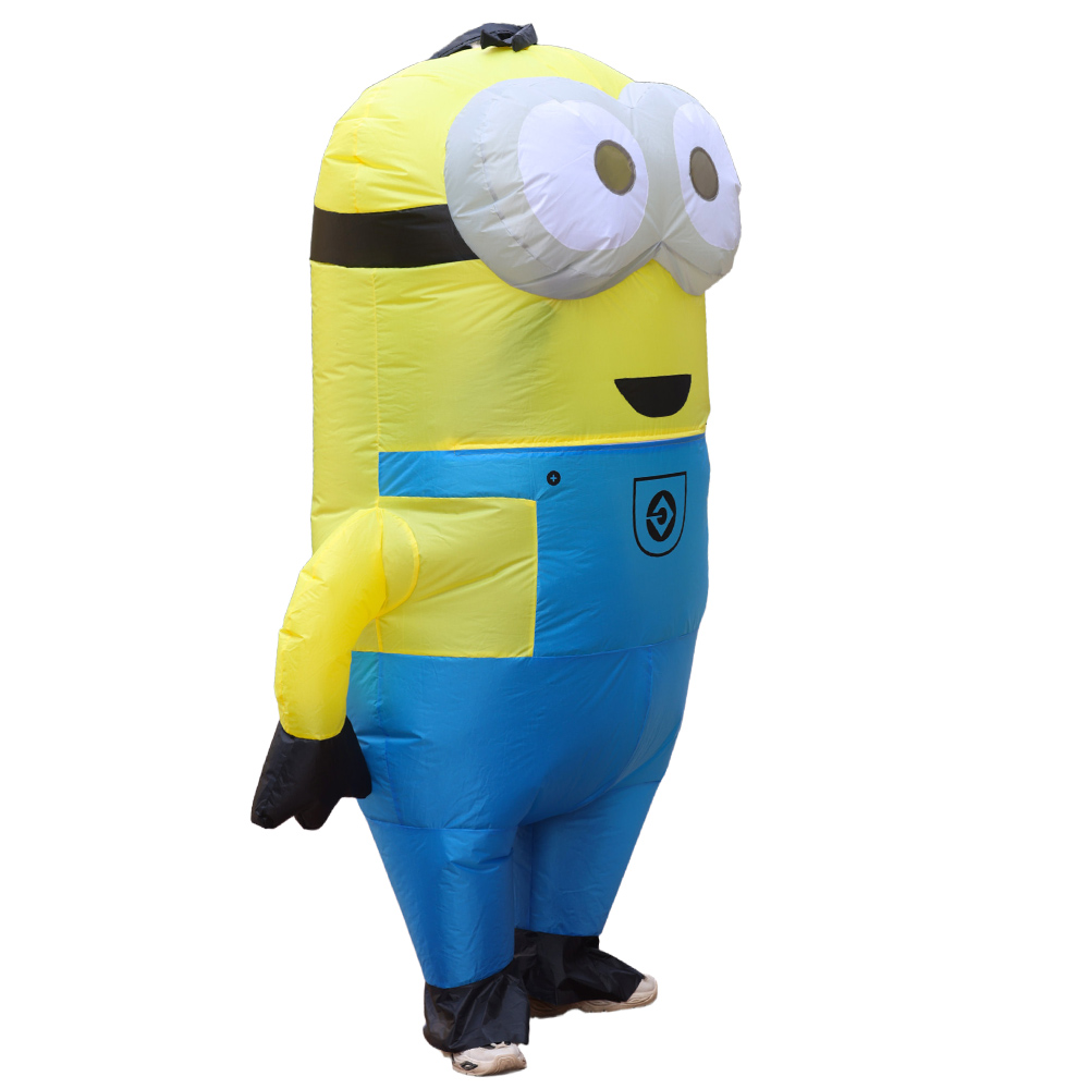 Flat Yellow Inflatable Costume - огляд і ціна Inflatable Dinosaur Costume Adult