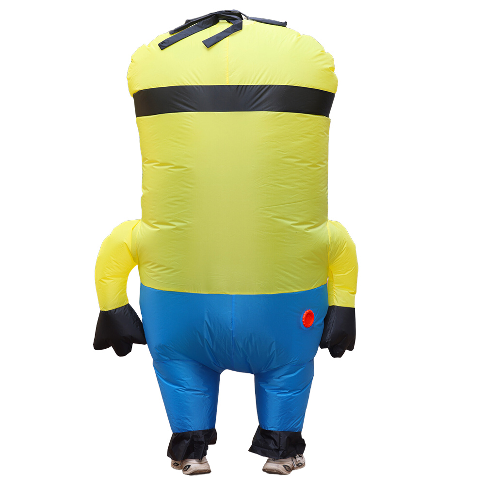 Flat Yellow Inflatable Costume - огляд і ціна Inflatable Dinosaur Costume Adult