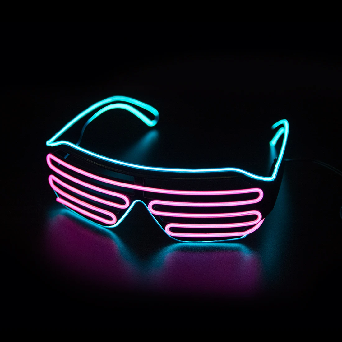 LED Glowing Glasses Gafas Lumi - огляд і ціна Glow In The Dark Party Glasses