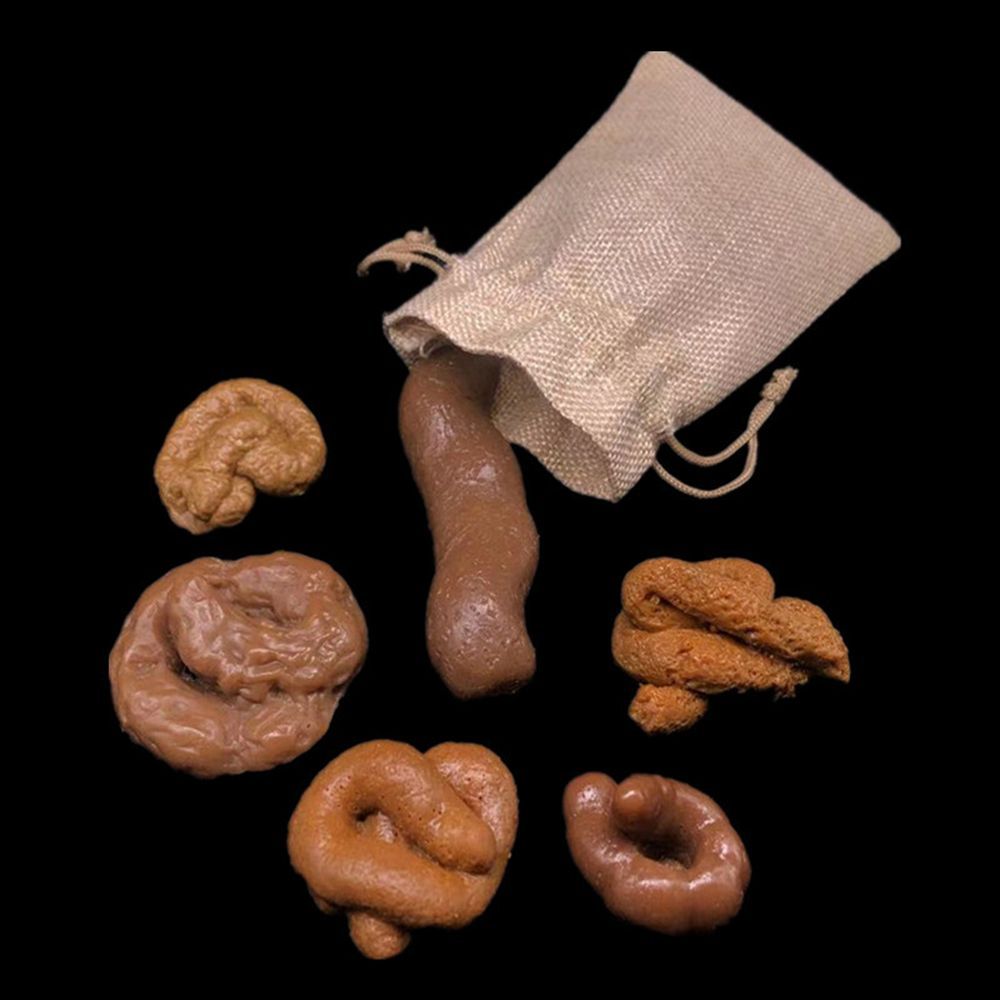 6Pcs Turd Mischief Tricky  Foo - огляд і ціна Fake Poop Gag Gift