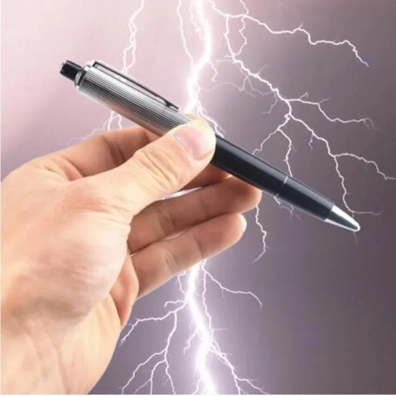 1L-1pcs Creative Electric Shoc - огляд і ціна Shock Pen Prank Toy