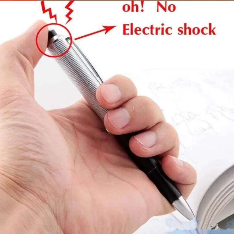 1L-1pcs Creative Electric Shoc - огляд і ціна Shock Pen Prank Toy